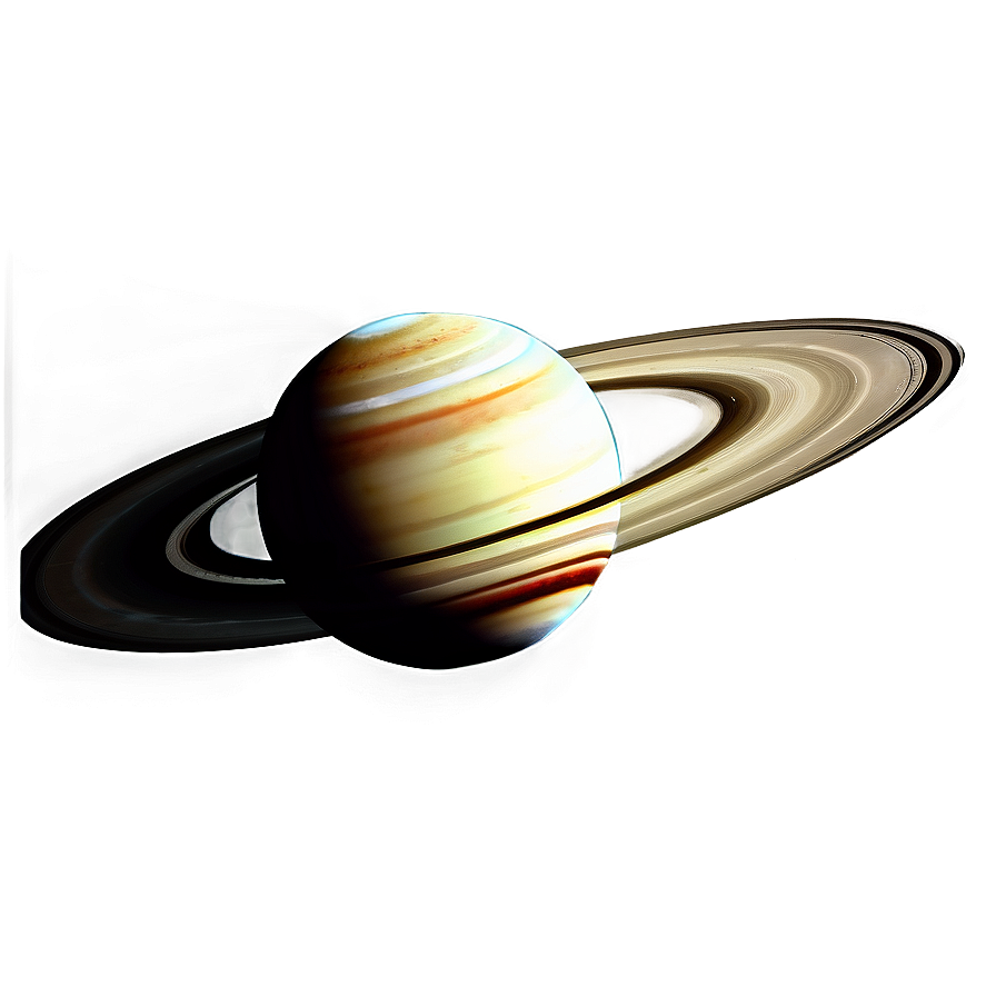 Saturn With Moons Png Voa PNG Image