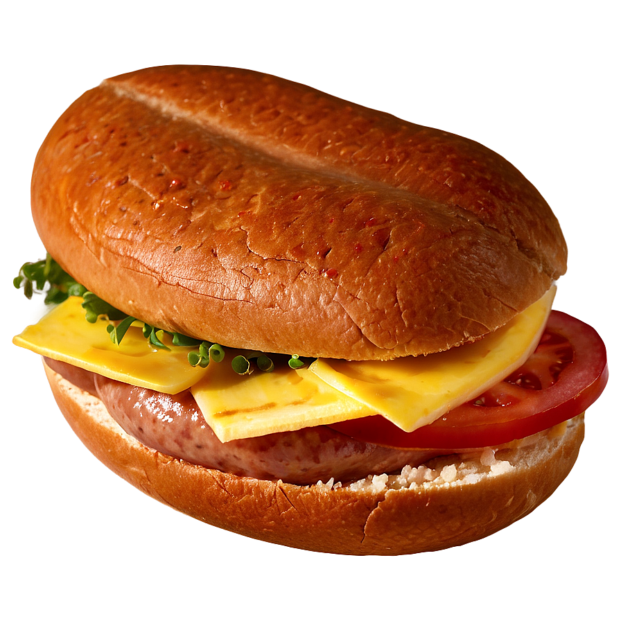 Sausage Sandwich Png Ill PNG Image