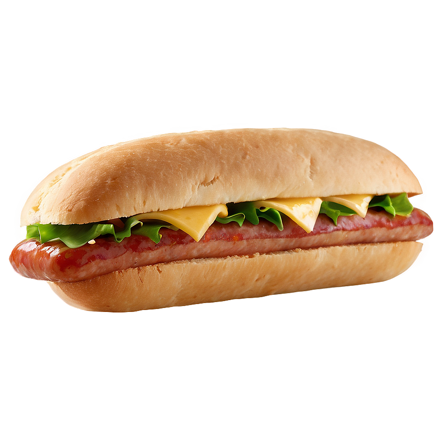 Sausage Sandwich Png Uql21 PNG Image