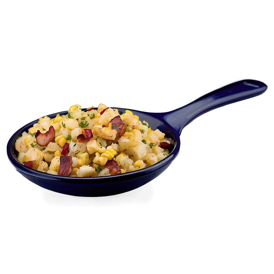 Savory Corn And Bacon Stuffing Png Xqc3 PNG Image