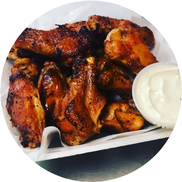 Savory Grilled Chicken Wings PNG Image