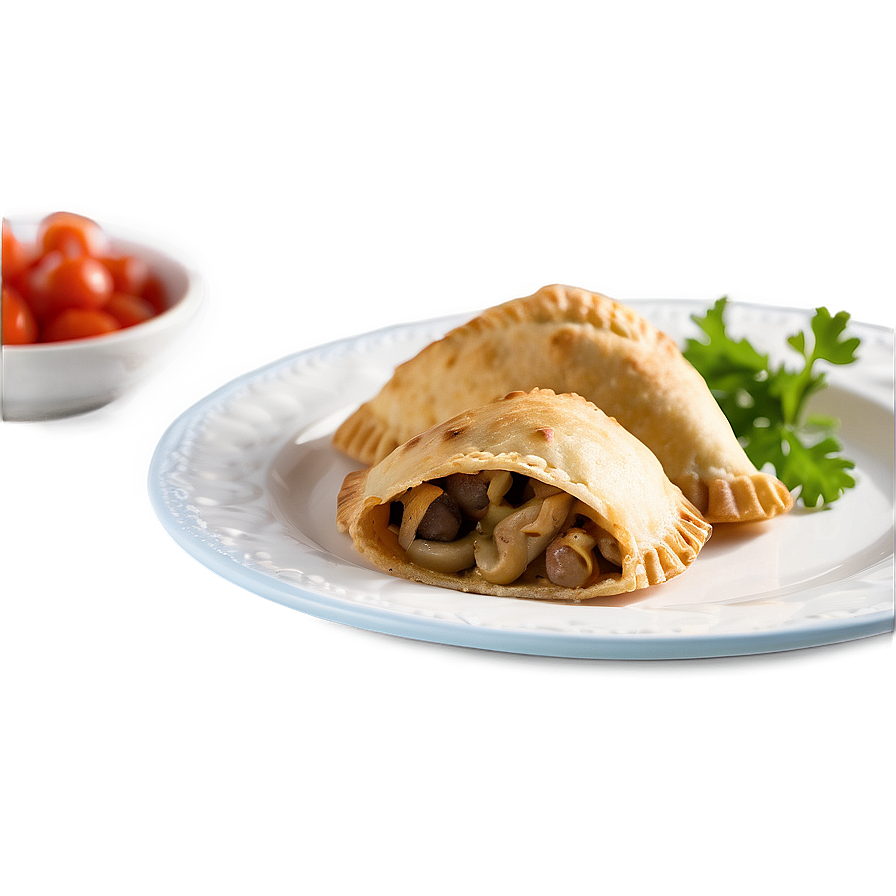 Savory Mushroom Empanadas Png 06122024 PNG Image