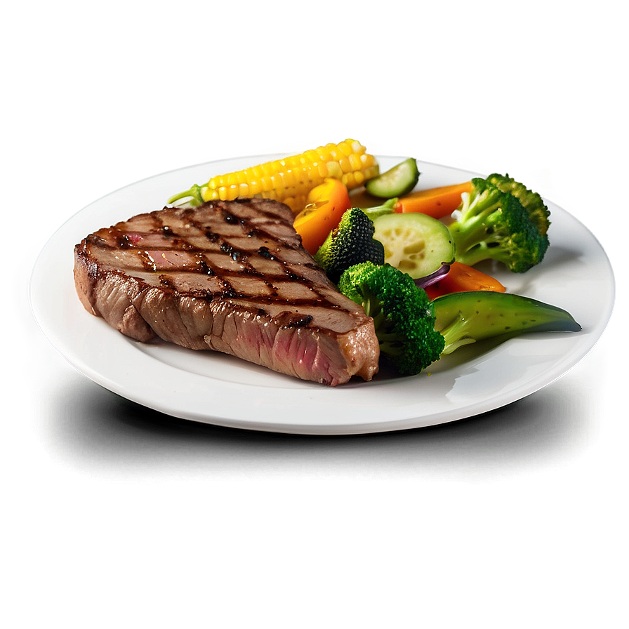 Savory Steak And Veggies Png 05252024 PNG Image