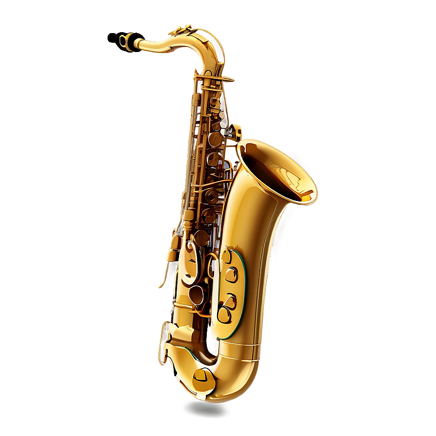 Saxophone In Spotlight Png 05252024 PNG Image