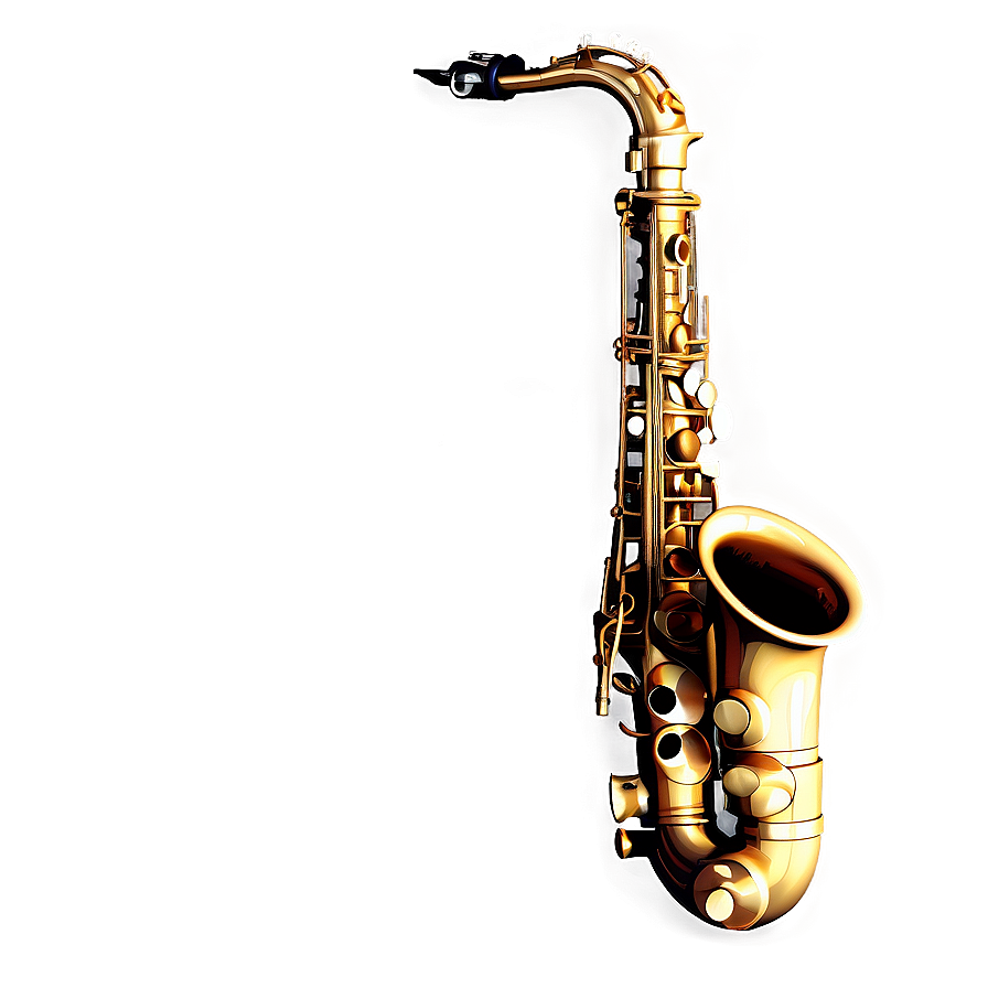 Saxophone On Fire Png Iij43 PNG Image