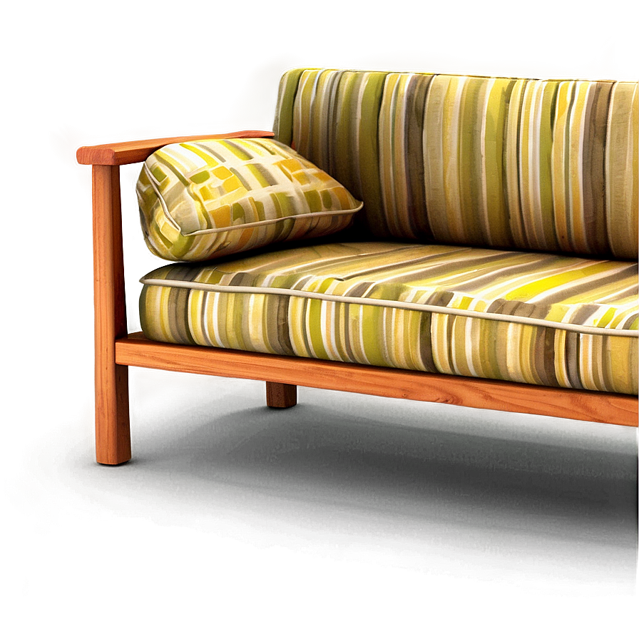 Scandinavian Style Couch Png 05252024 PNG Image