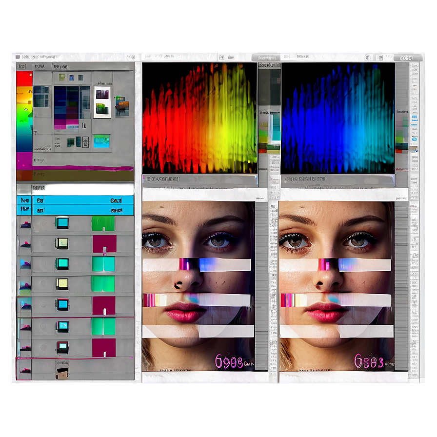 Scanlines Photo Filter Png Qow PNG Image