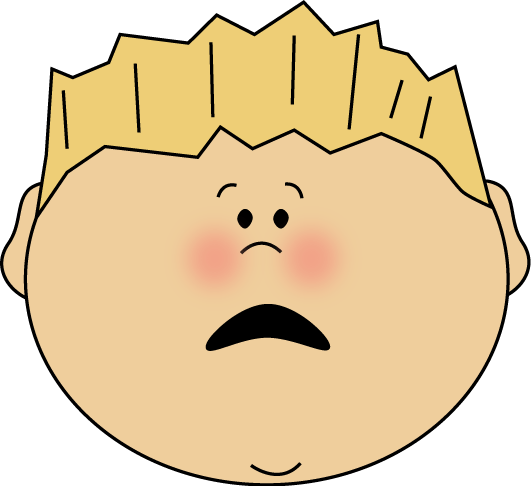 Scared Cartoon Character PNG Image