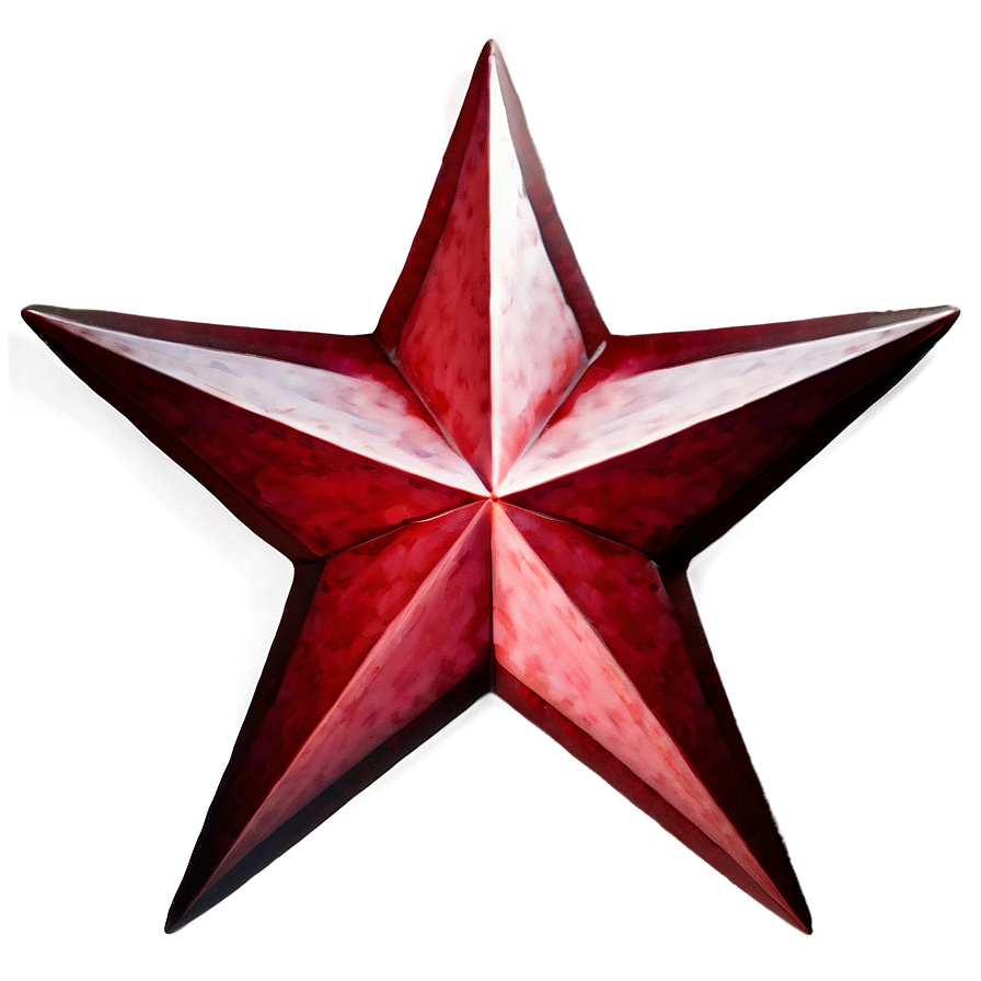 Scarlet Star Png 3 PNG Image