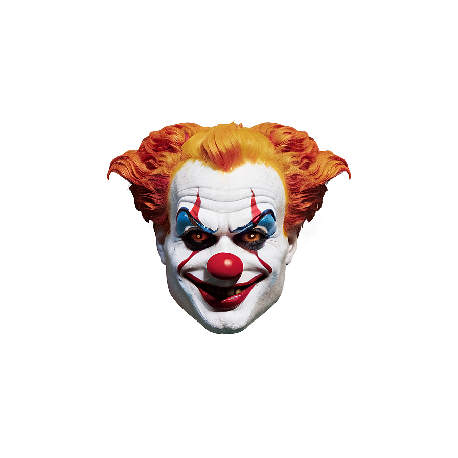 Scary Clown Face Png Tsd42 PNG Image