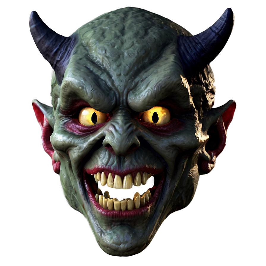 Scary Devil Head Png 05232024 PNG Image