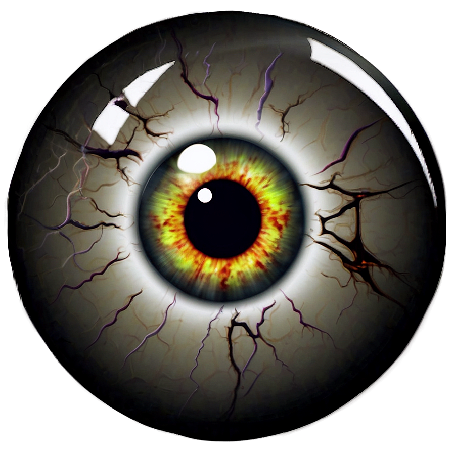 Scary Eyeball Animation Png Oft16 PNG Image