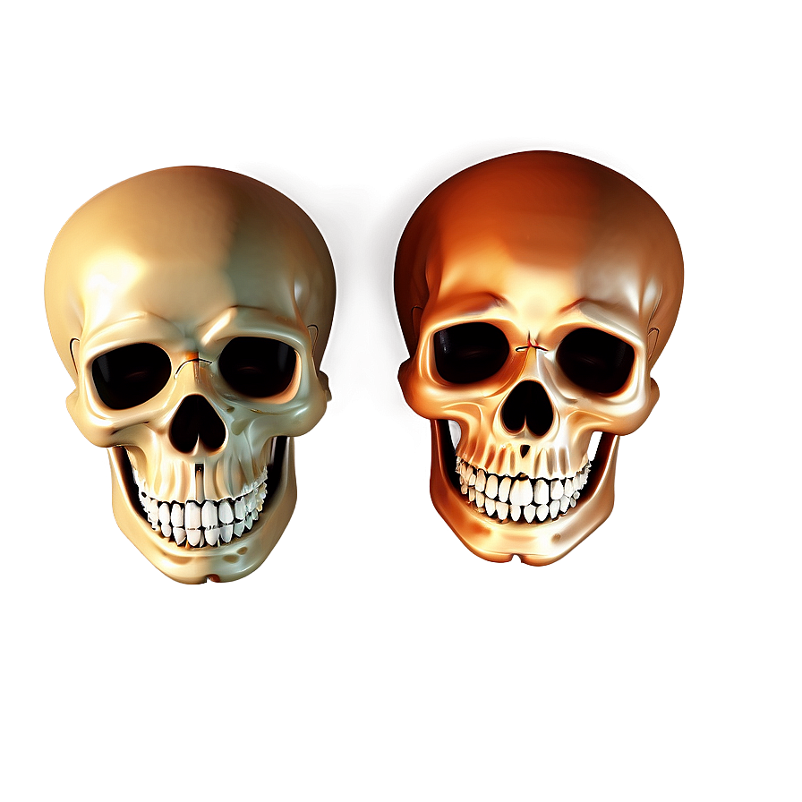 Scary Halloween Skull Png Ipf PNG Image