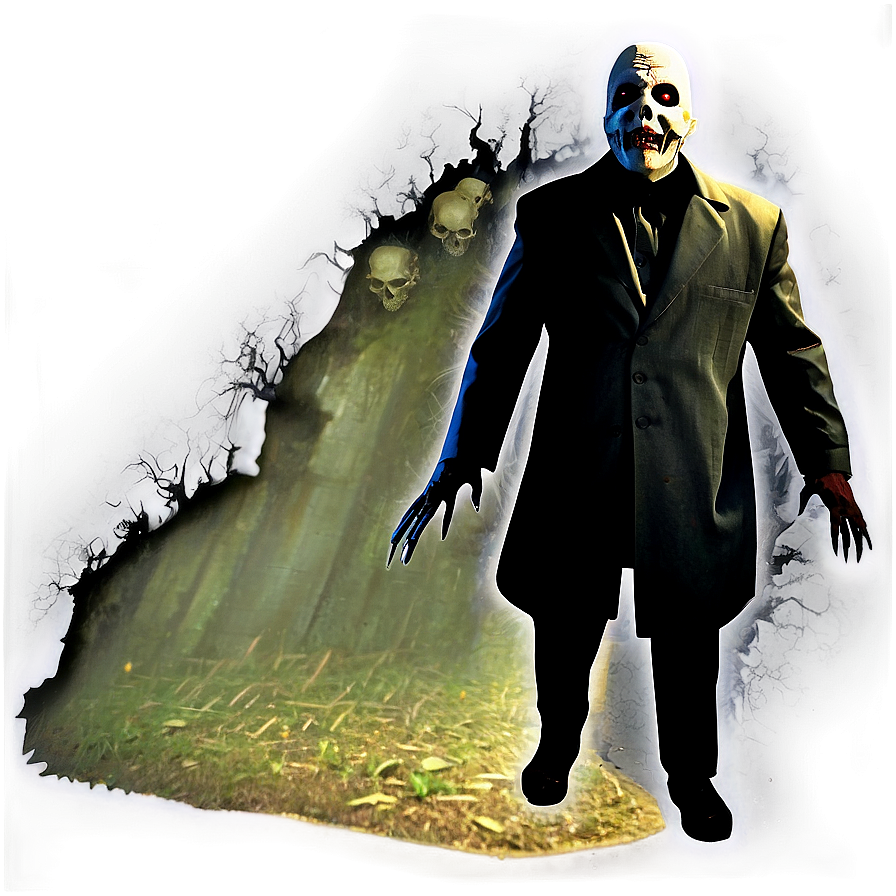 Scary Horror Scene Png Yyx PNG Image