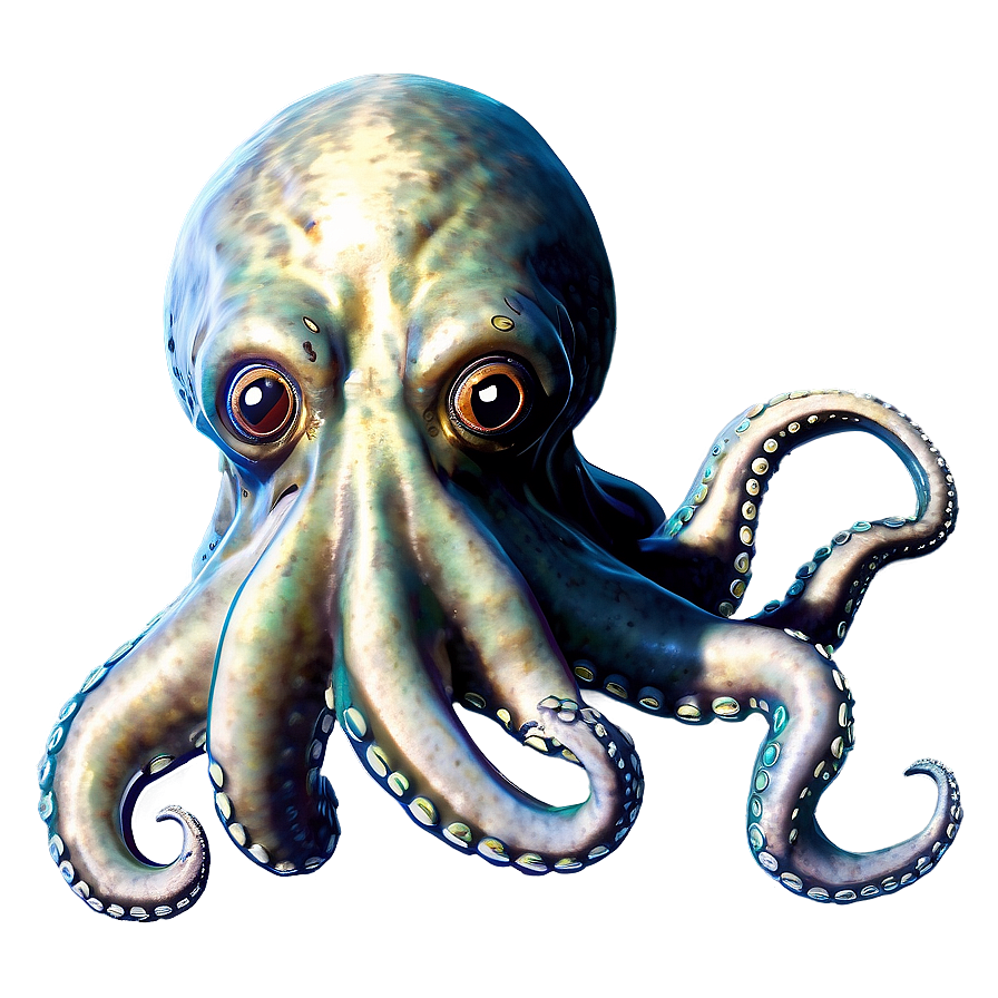 Scary Kraken Underwater Png 06122024 PNG Image