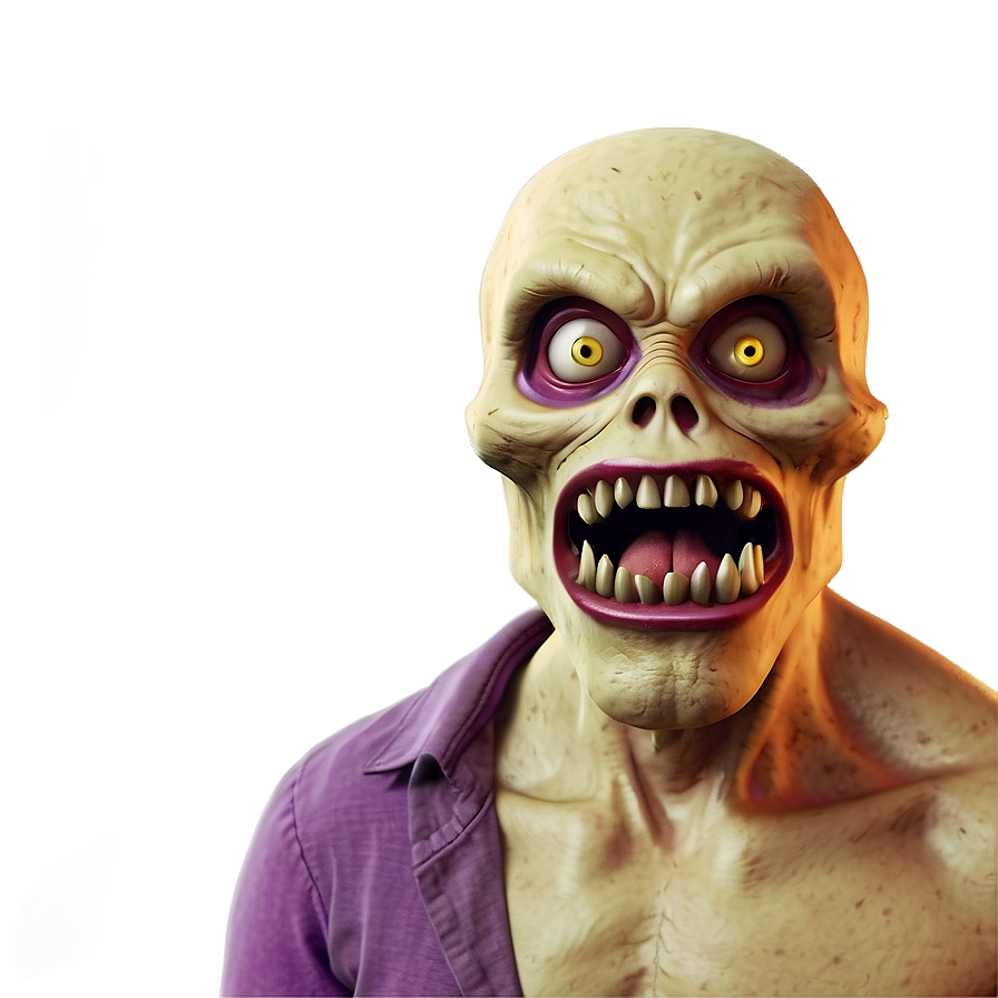 Scary Monster Cartoon Png Kgl PNG Image