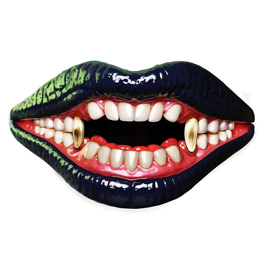 Scary Monster Mouth Png Pcc PNG Image