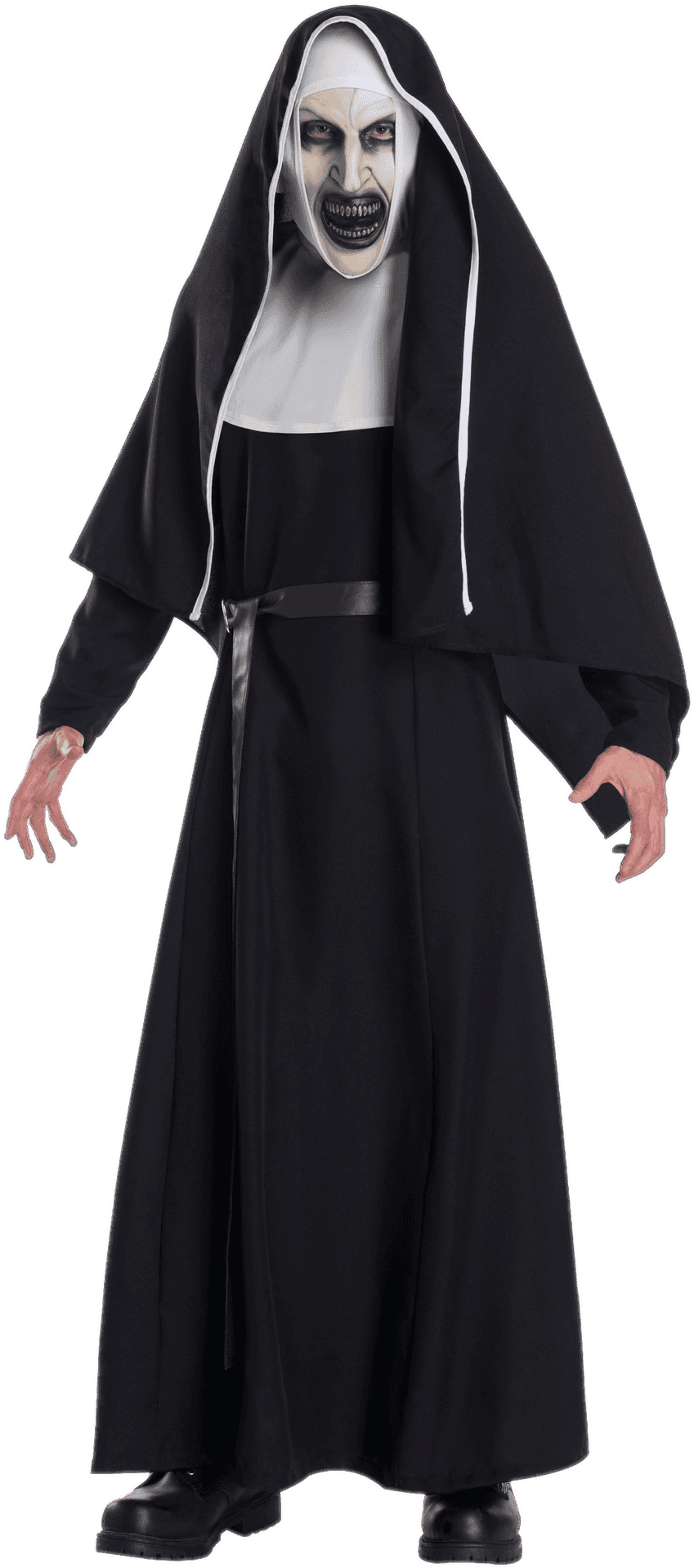 Scary Nun Costume PNG Image