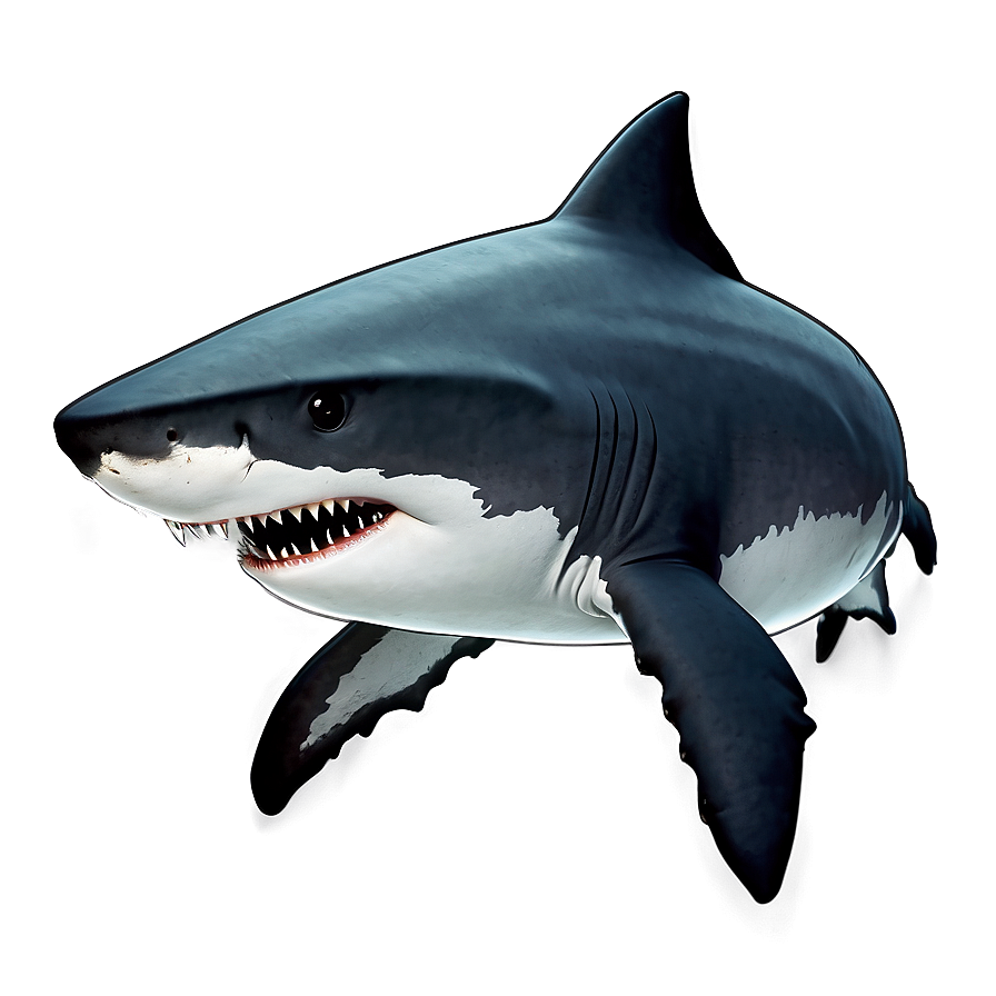 Scary Shark Face Png Oxh65 PNG Image