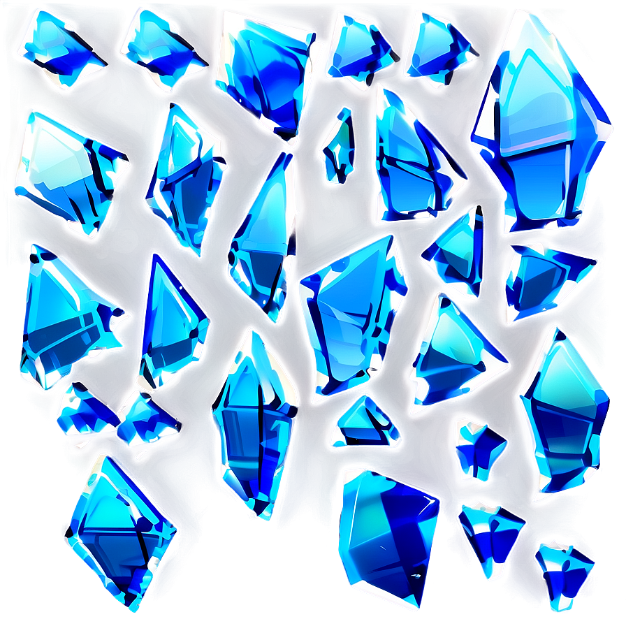 Scatter Of Glass Shards Png Uri61 PNG Image