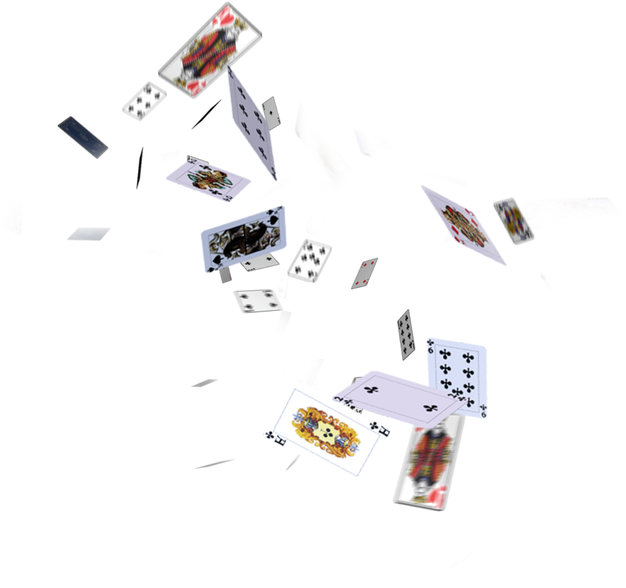 Scattered_ Playing_ Cards PNG Image