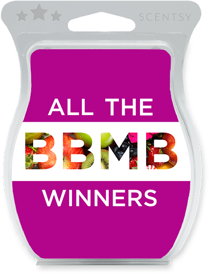 Scentsy All The B M B Winners Product Label PNG Image