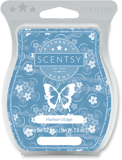 Scentsy Harbors Edge Wax Bar Packaging PNG Image