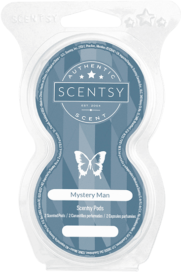 Scentsy Mystery Man Pods Packaging PNG Image