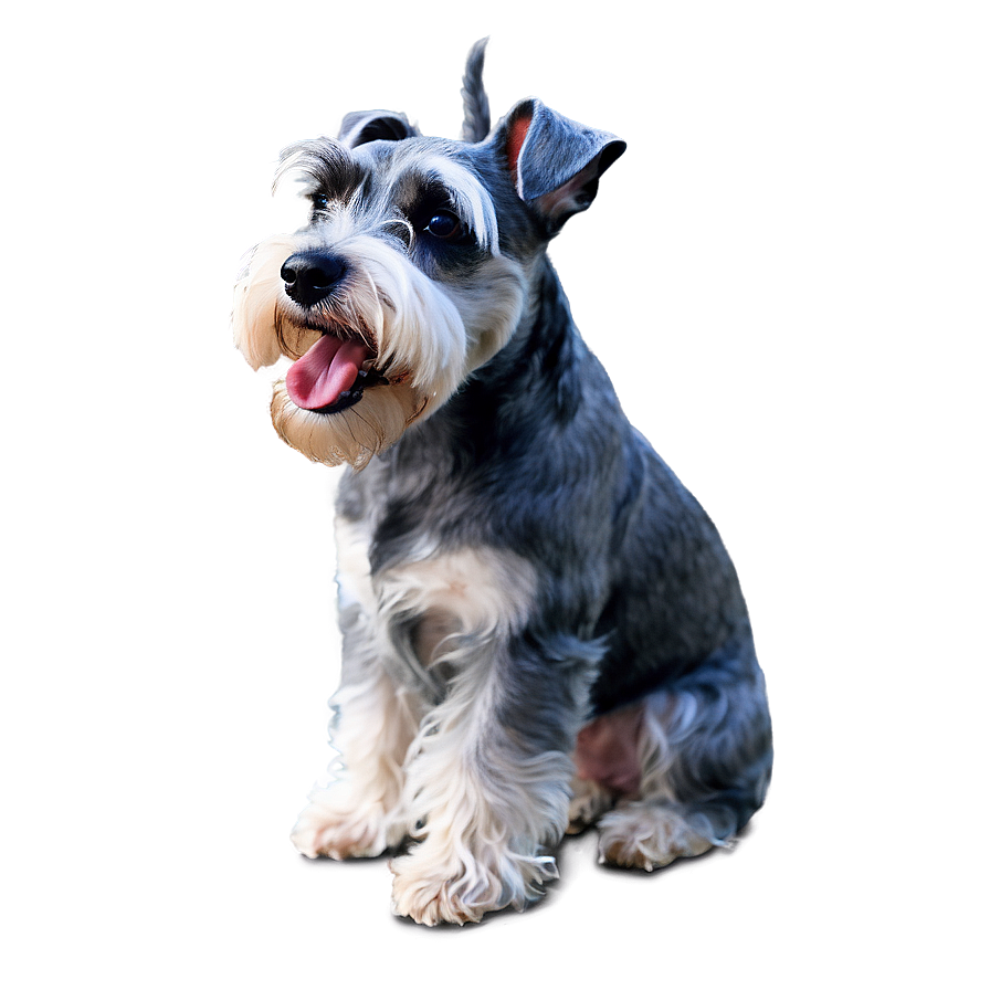 Schnauzer Bark Moment Png Ykp PNG Image