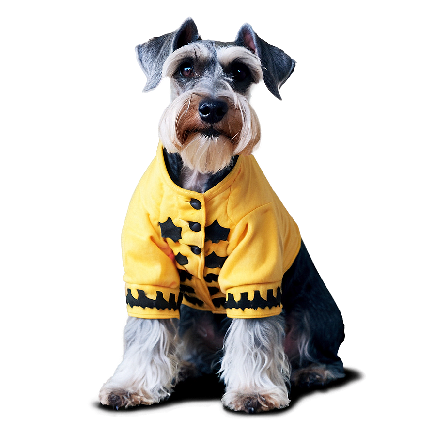 Schnauzer In Costume Png 06262024 PNG Image