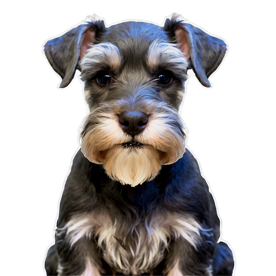 Schnauzer Puppy Training Session Png Nle PNG Image