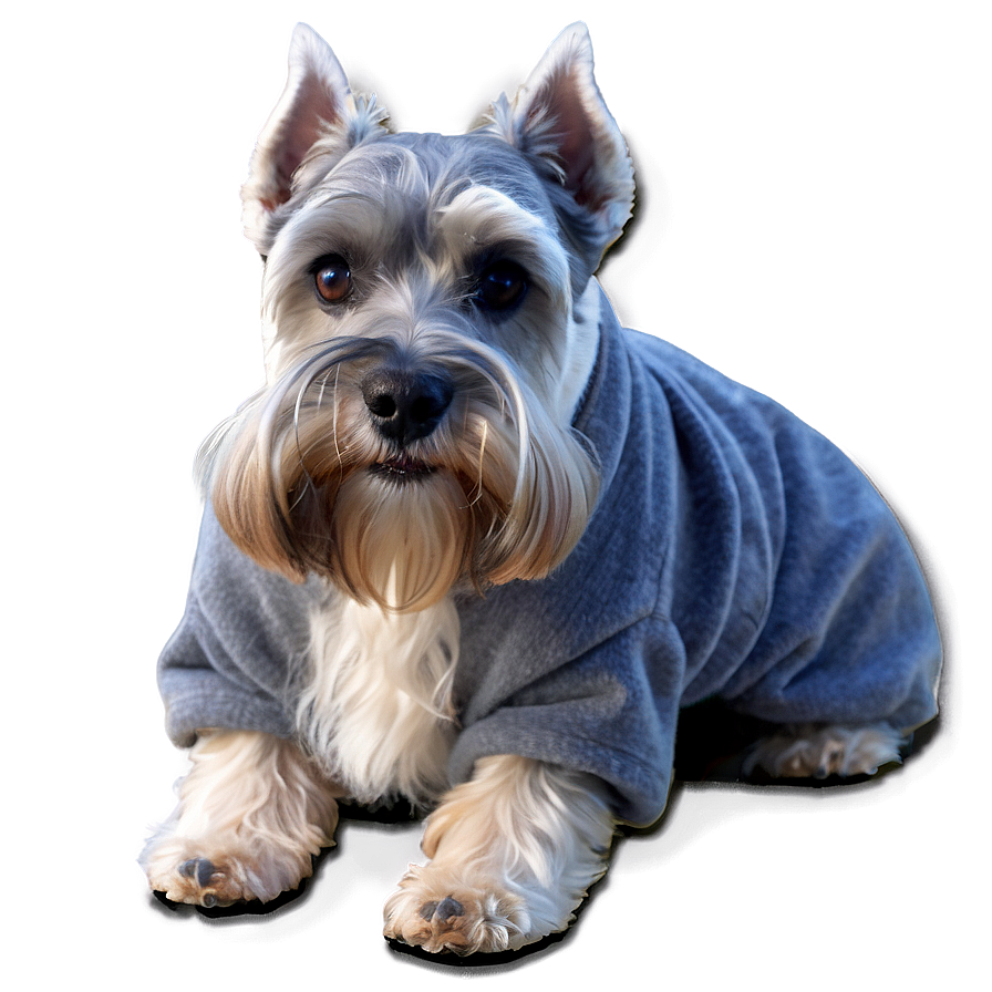 Schnauzer Winter Coat Png Cdb PNG Image