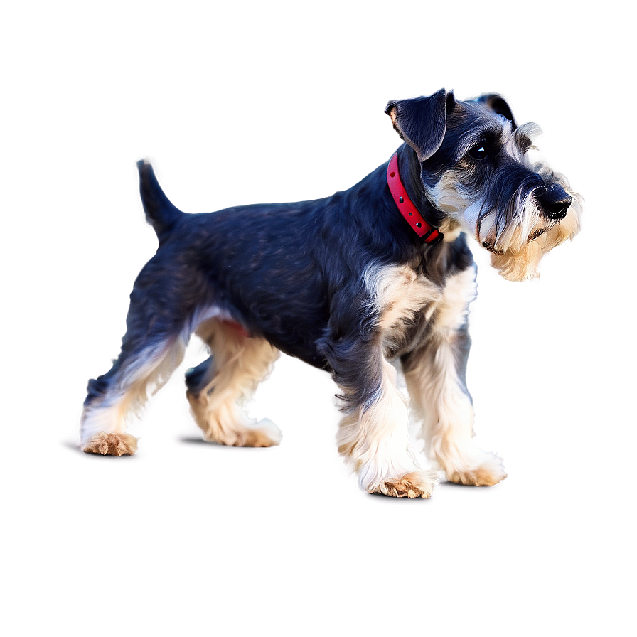 Schnauzer With Puppies Png Xjd PNG Image