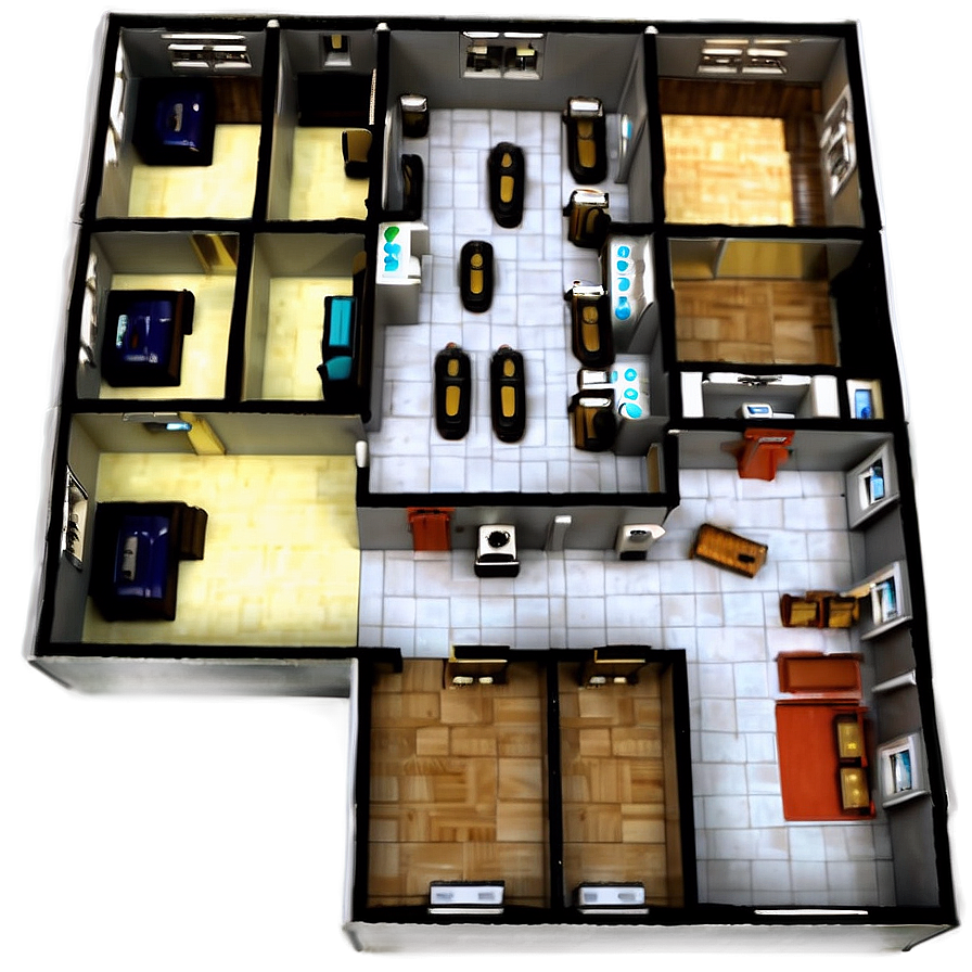 School Building Floor Plan Png Dxf73 PNG Image