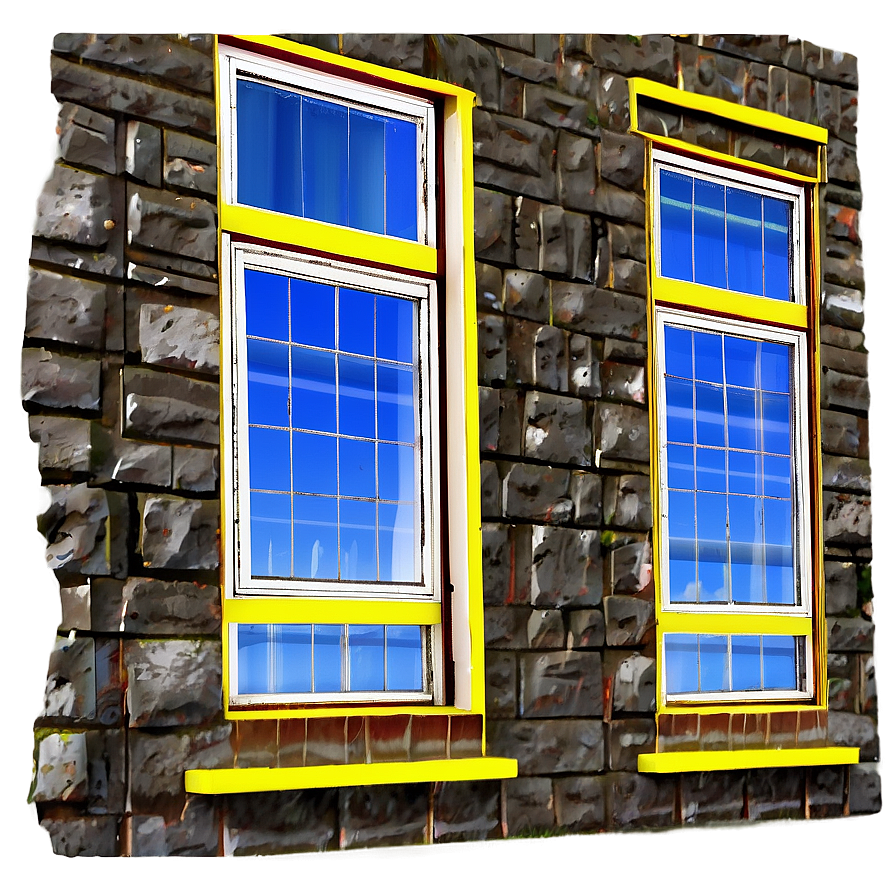 School Building Windows Png 06112024 PNG Image