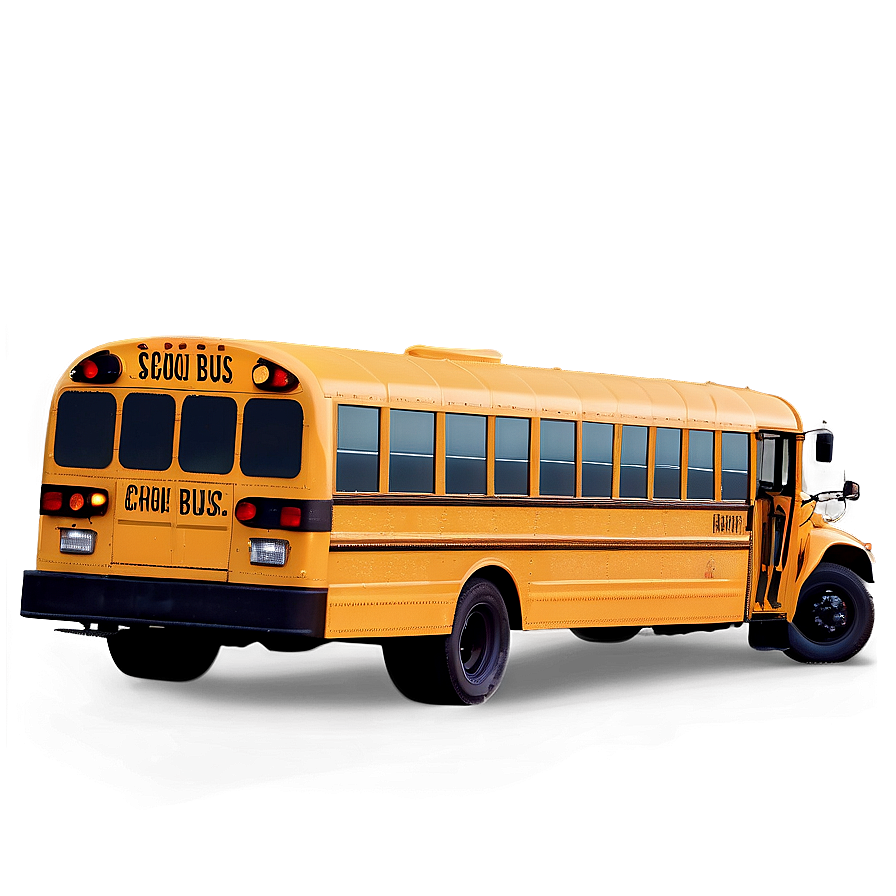 School Bus Brake Lights Png Hjn90 PNG Image