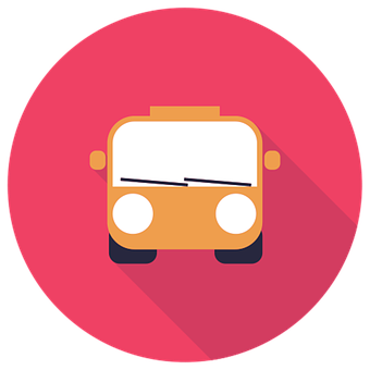 School Bus Icon PNG Image