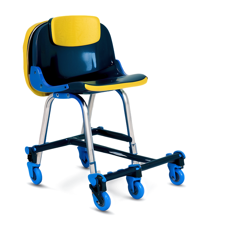 School Chair With Wheels Png Swo85 PNG Image