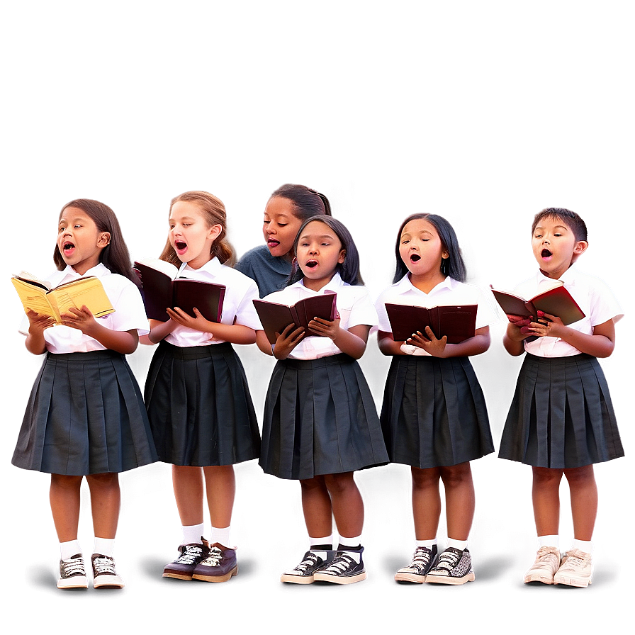 School Choir Singing Png 46 PNG Image