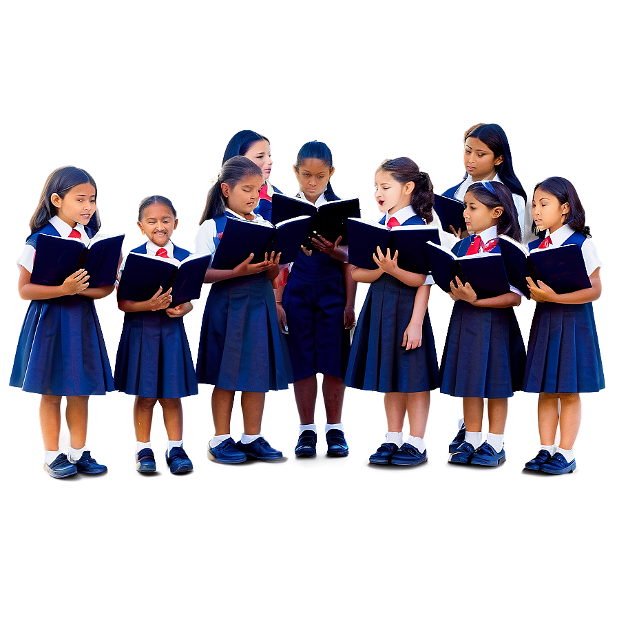 School Choir Singing Png 70 PNG Image