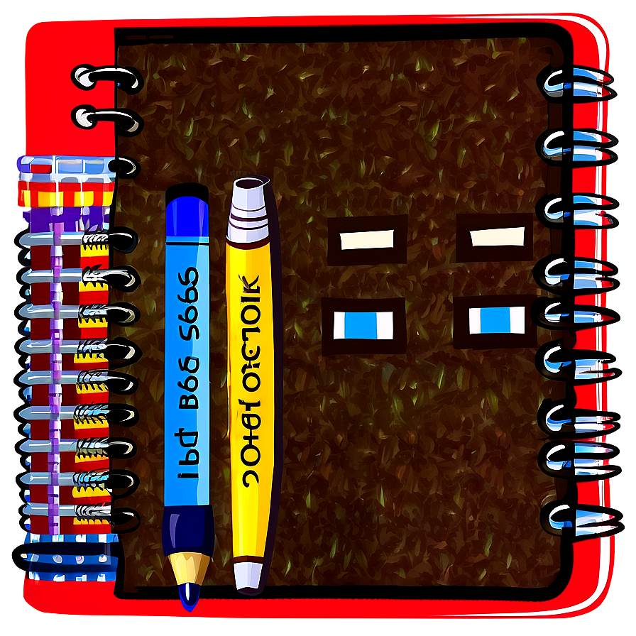 School Notebook Png Ulm PNG Image