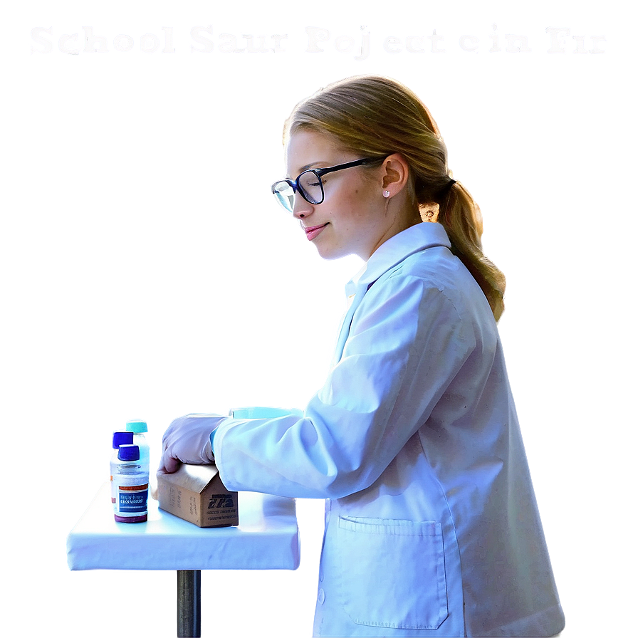 School Science Fair Project Png 24 PNG Image