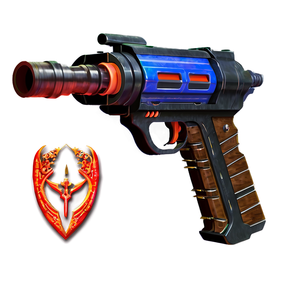 Sci-fi Blaster Pistol Png Xgj PNG Image