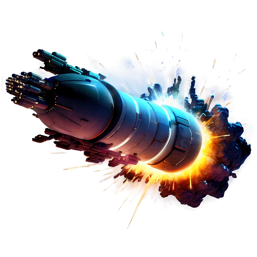 Sci-fi Boom Explosion Png 06112024 PNG Image