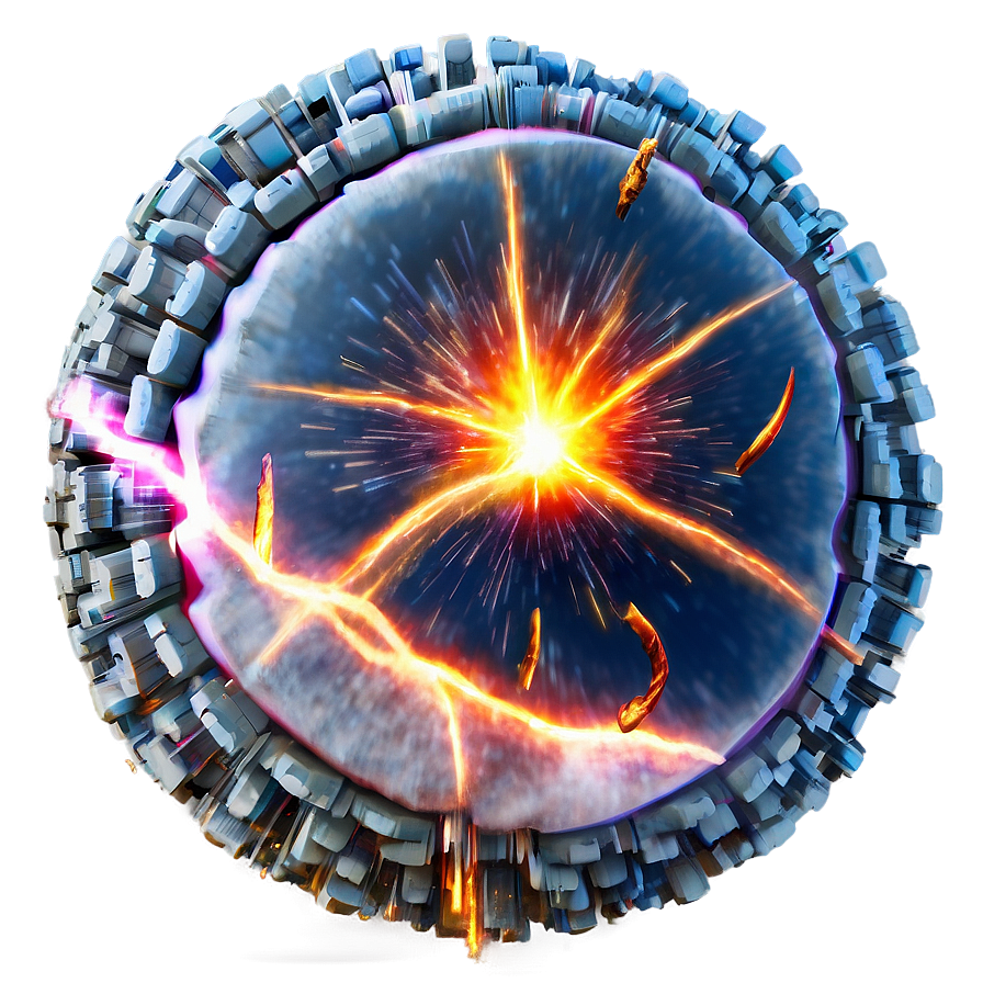 Sci-fi Boom Explosion Png Vpu60 PNG Image