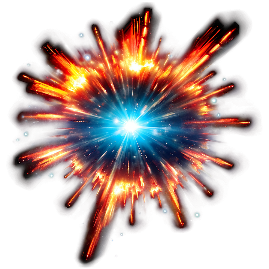 Sci-fi Space Explosion Png 04302024 PNG Image