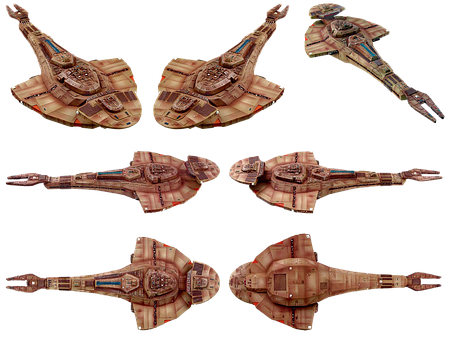 Sci Fi_ Spaceship_ Models_ Collection PNG Image