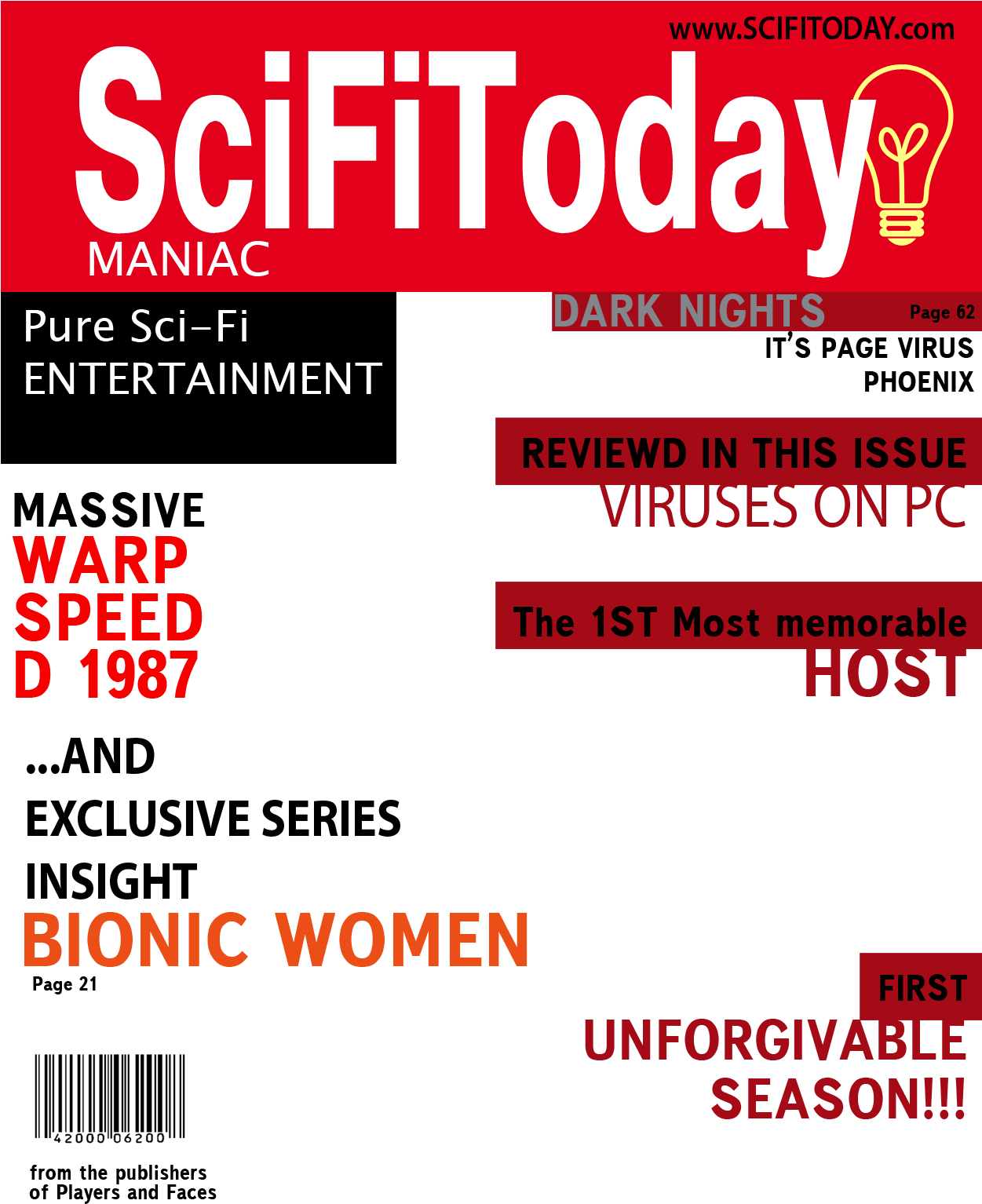 Sci Fi Today Magazine Cover PNG Image