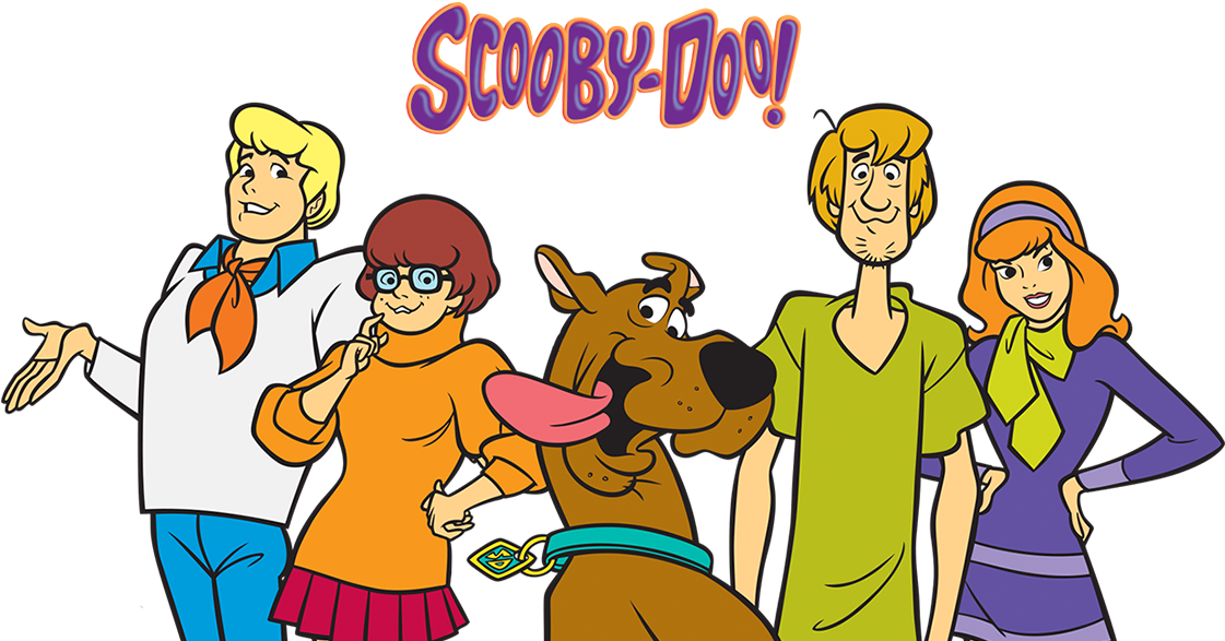 Scooby Doo Animated Team PNG Image