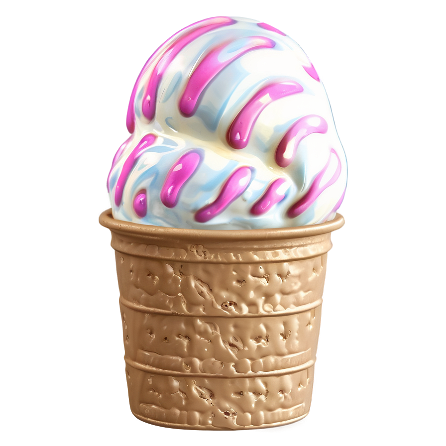 Scooped Ice Cream Cup Png Swj49 PNG Image